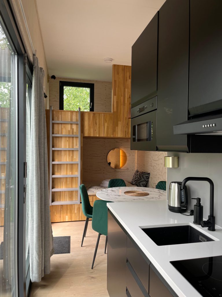 Tiny house op het terrein